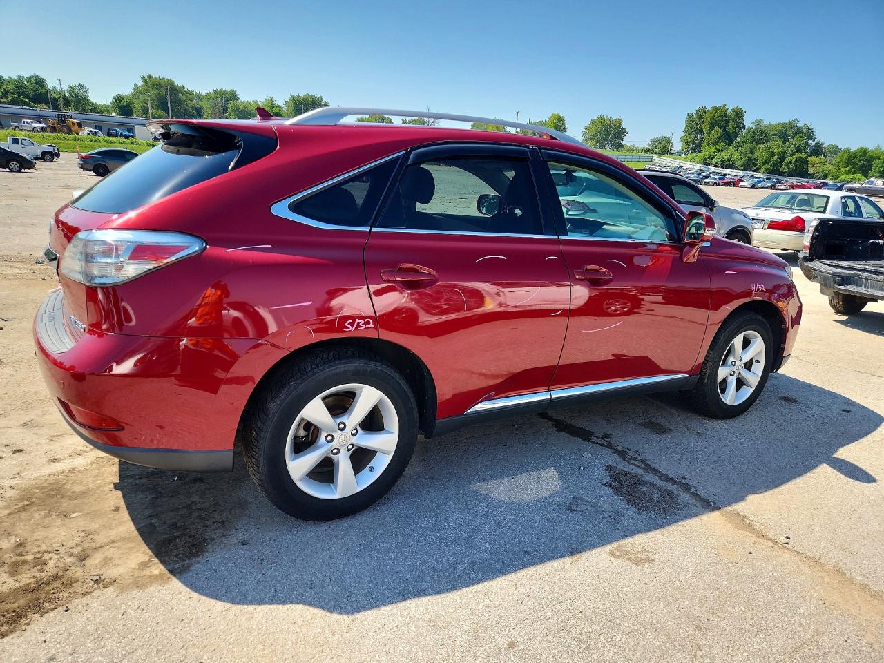 2010 Lexus Rx 350 Red vin: 2T2BK1BA8AC065969