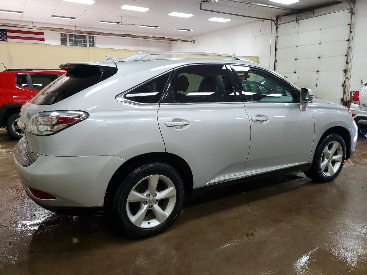 2010 Lexus Rx 350 Base Silver vin: 2T2BK1BA8AC071691