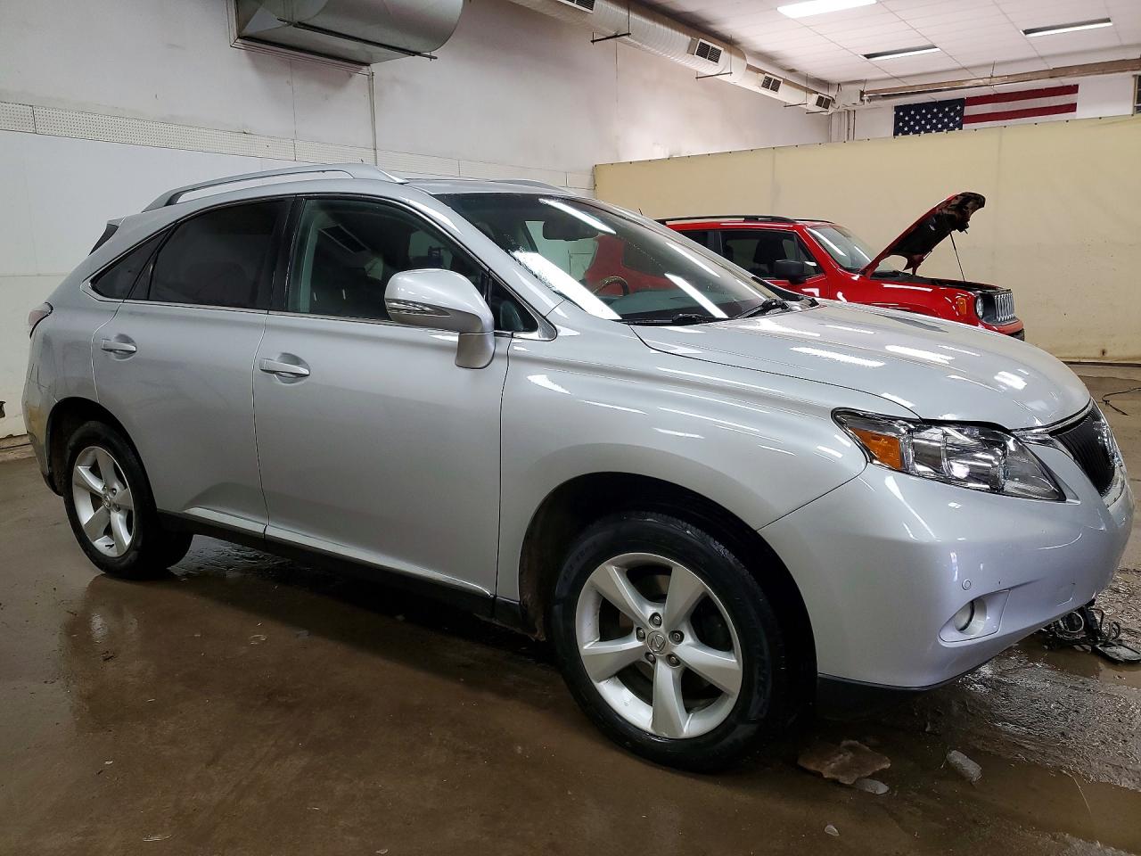 2010 Lexus Rx 350 Base Silver vin: 2T2BK1BA8AC071691