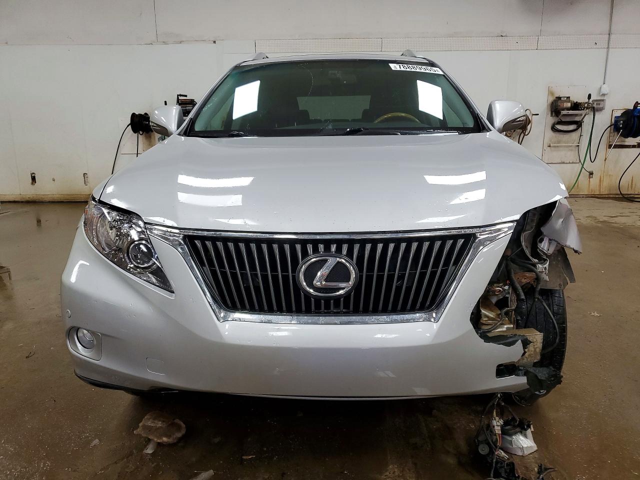 2010 Lexus Rx 350 Base Silver vin: 2T2BK1BA8AC071691