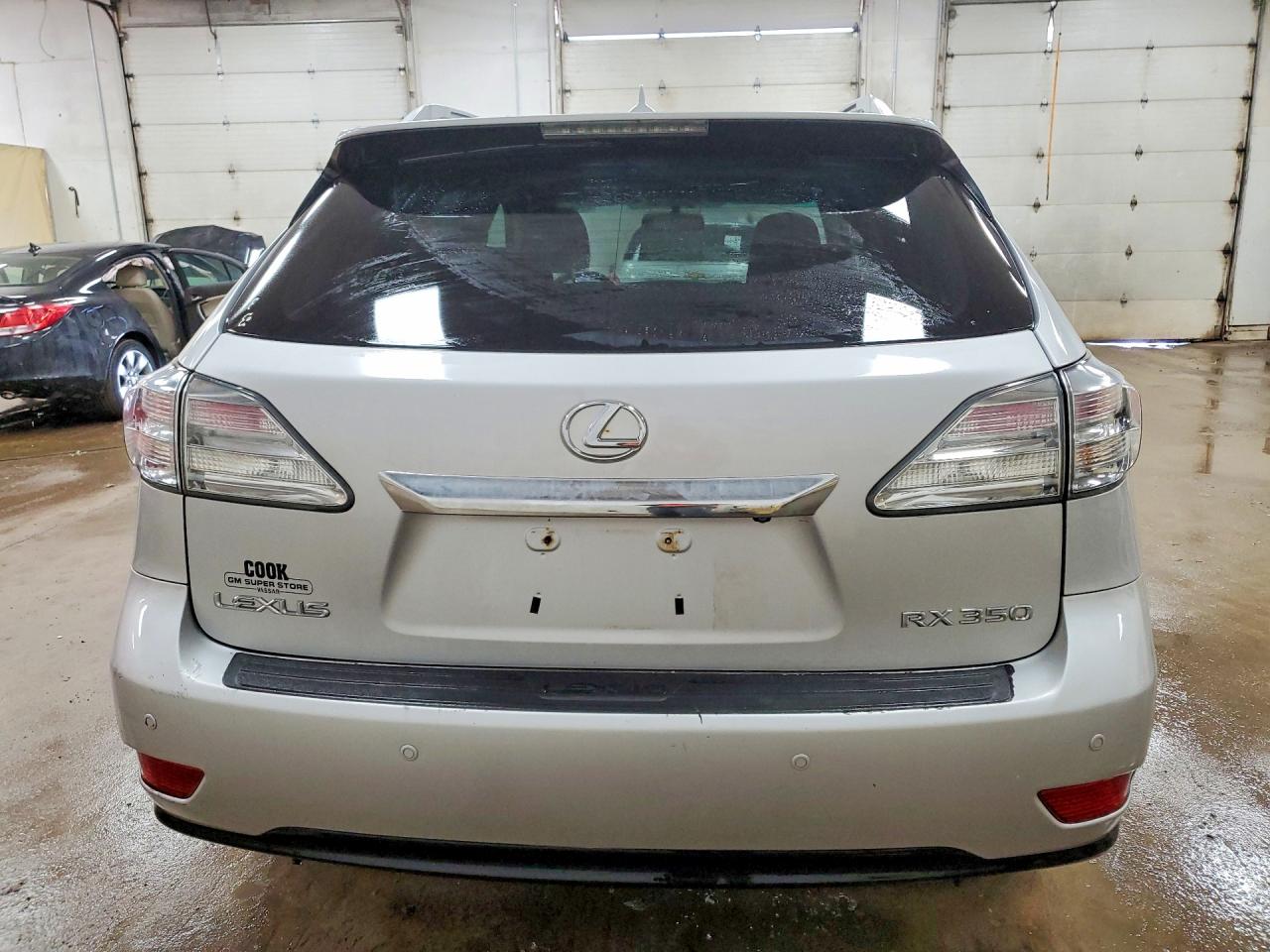 2010 Lexus Rx 350 Base Silver vin: 2T2BK1BA8AC071691