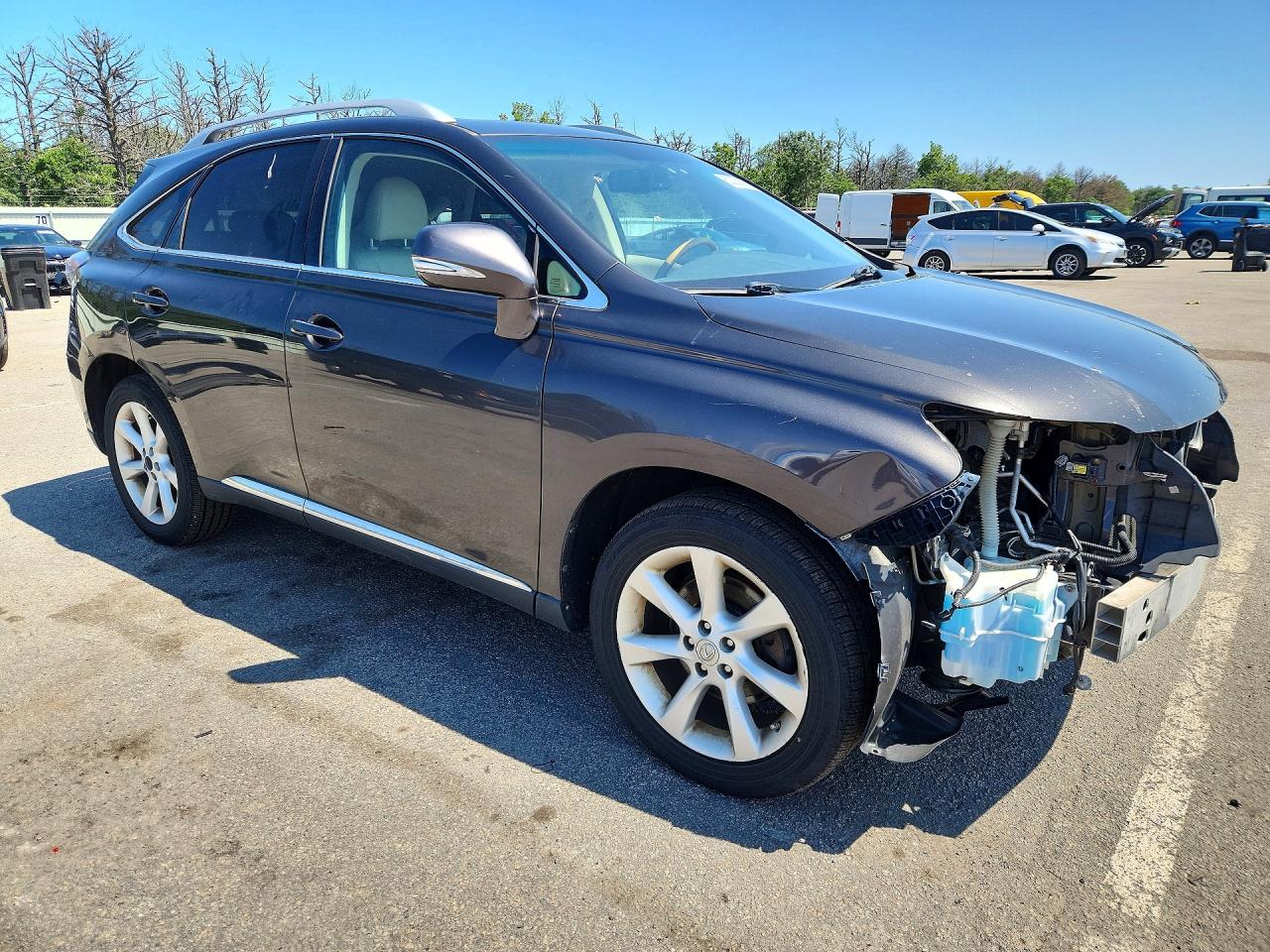 2010 Lexus Rx 350 Charcoal vin: 2T2BK1BA8AC076986