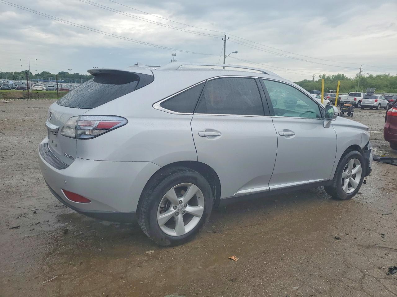 2010 Lexus Rx 350 Silver vin: 2T2BK1BA8AC078852