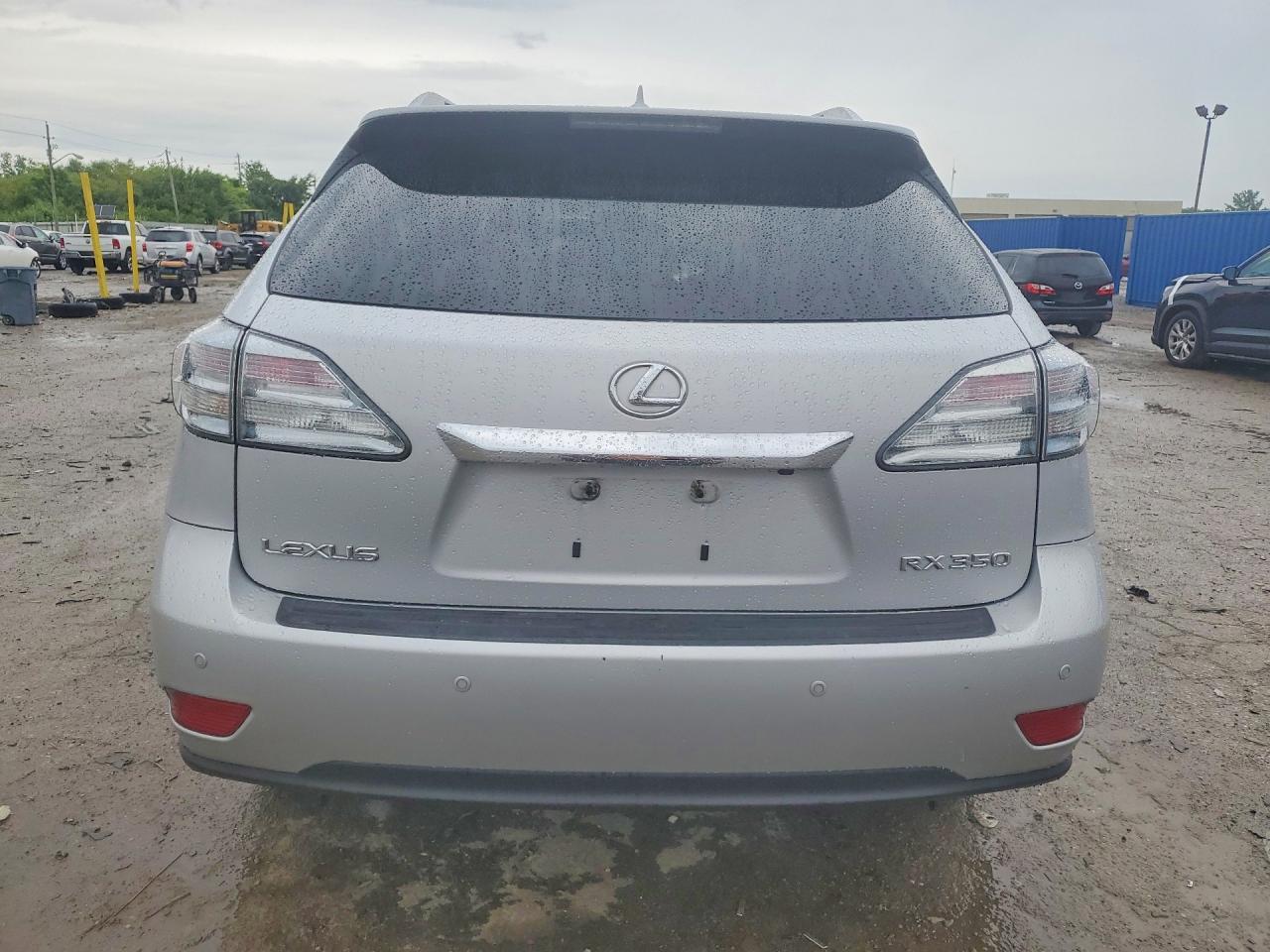 2010 Lexus Rx 350 Silver vin: 2T2BK1BA8AC078852