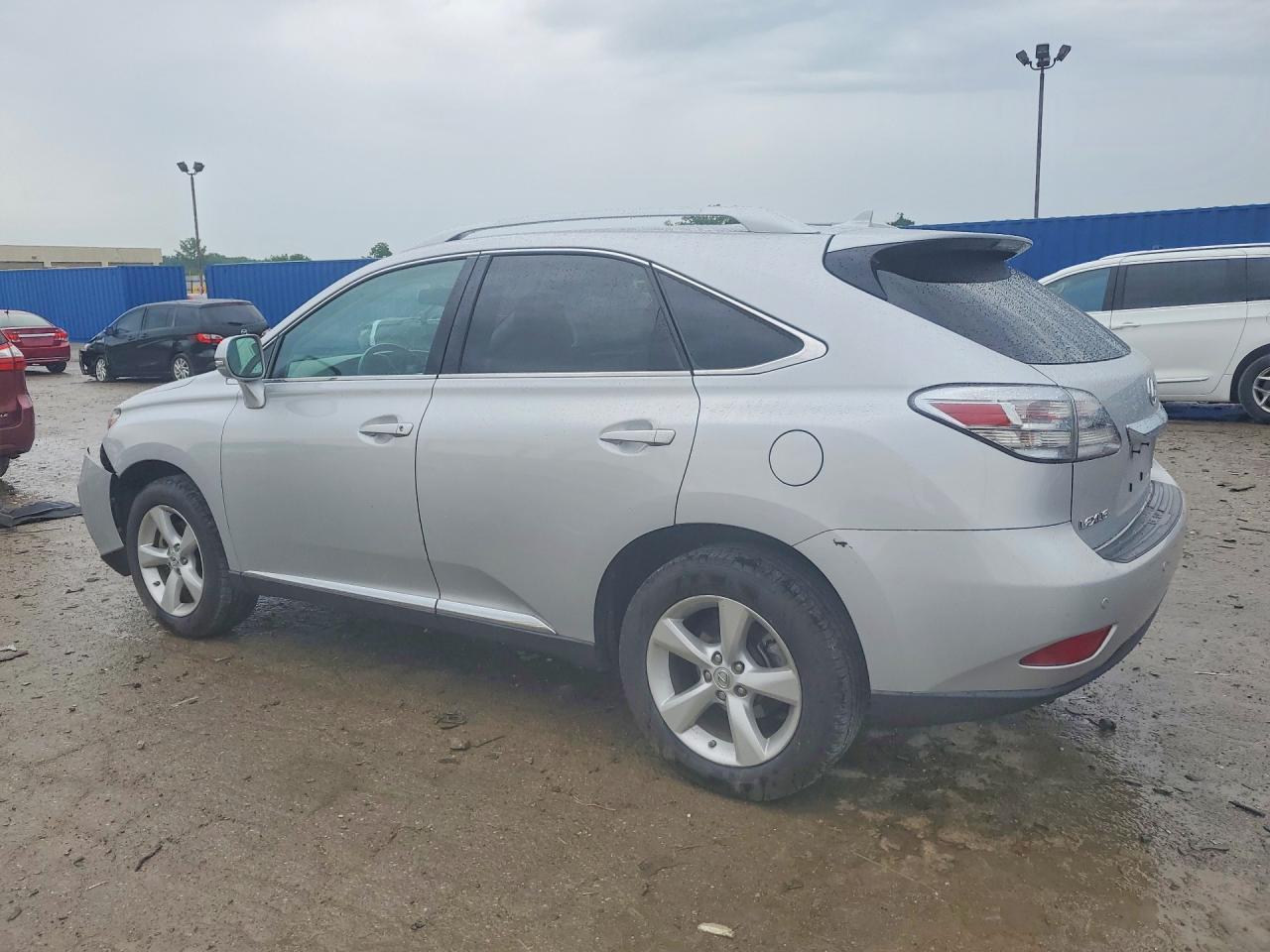 2010 Lexus Rx 350 Silver vin: 2T2BK1BA8AC078852