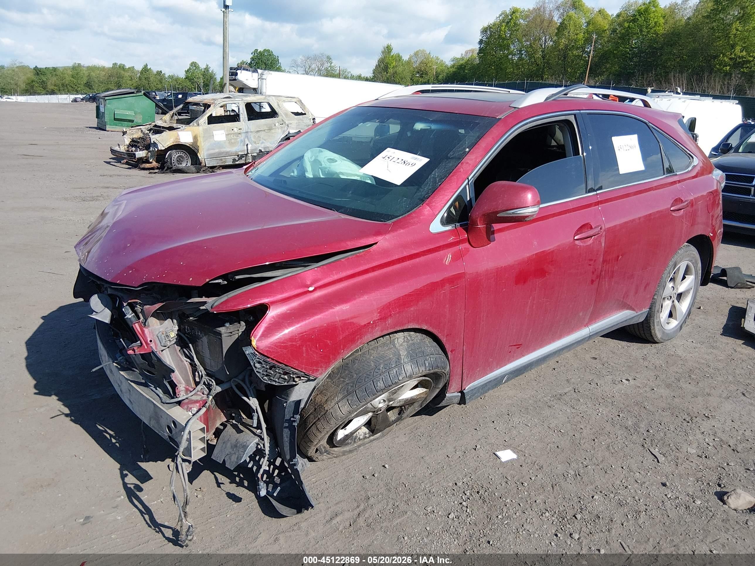 2011 Lexus Rx 350   Red vin: 2T2BK1BA8BC086094