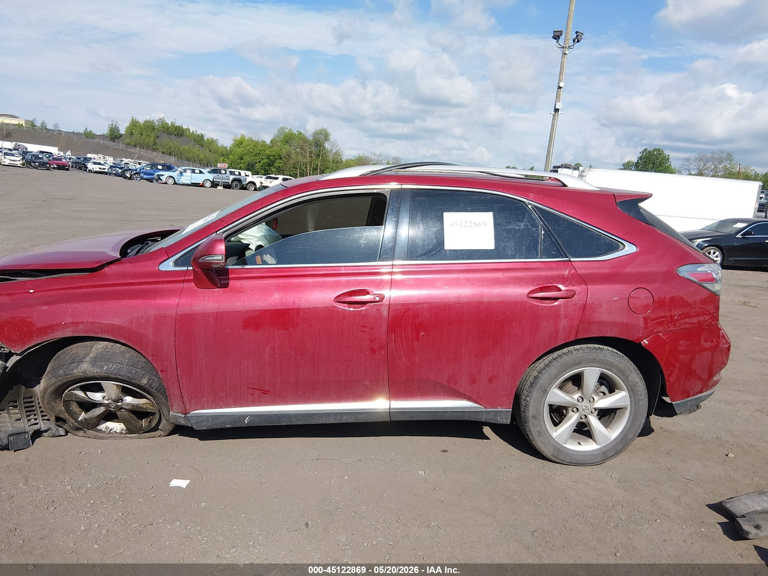 2011 Lexus Rx 350   Red vin: 2T2BK1BA8BC086094
