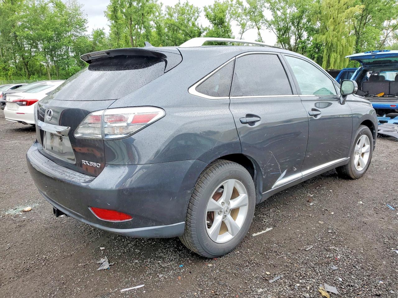 2011 Lexus Rx 350 Gray vin: 2T2BK1BA8BC093045