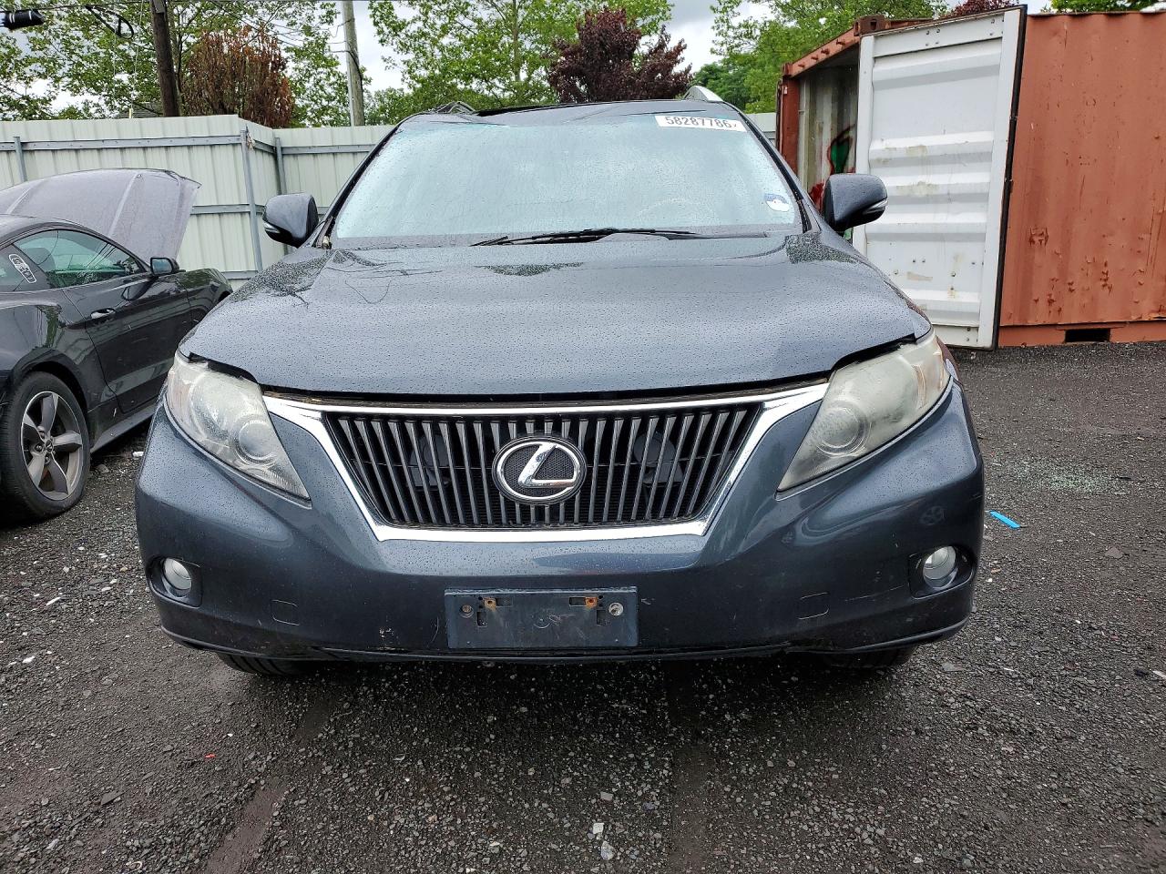 2011 Lexus Rx 350 Gray vin: 2T2BK1BA8BC093045