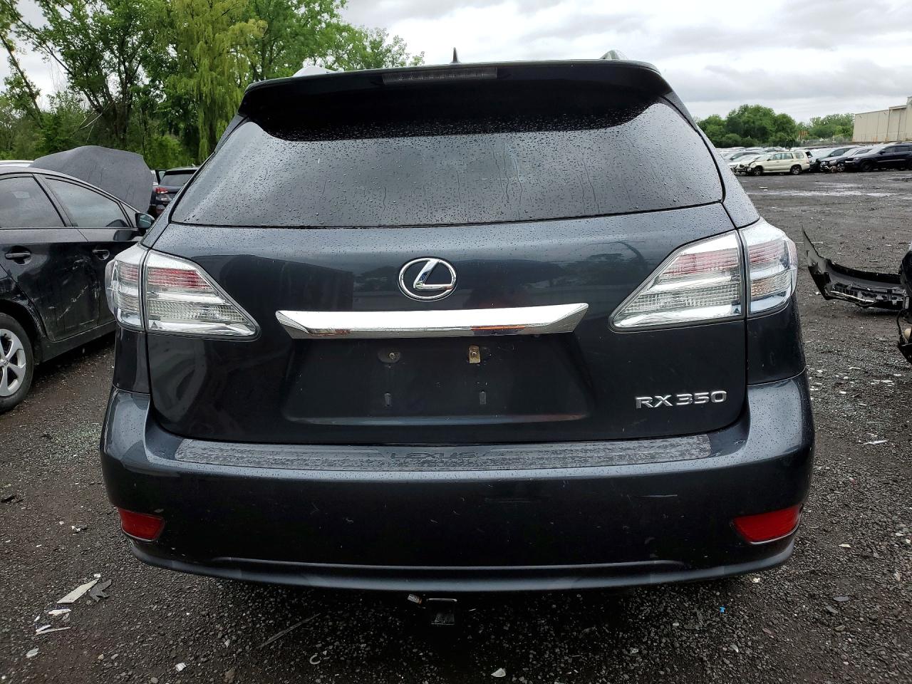 2011 Lexus Rx 350 Gray vin: 2T2BK1BA8BC093045
