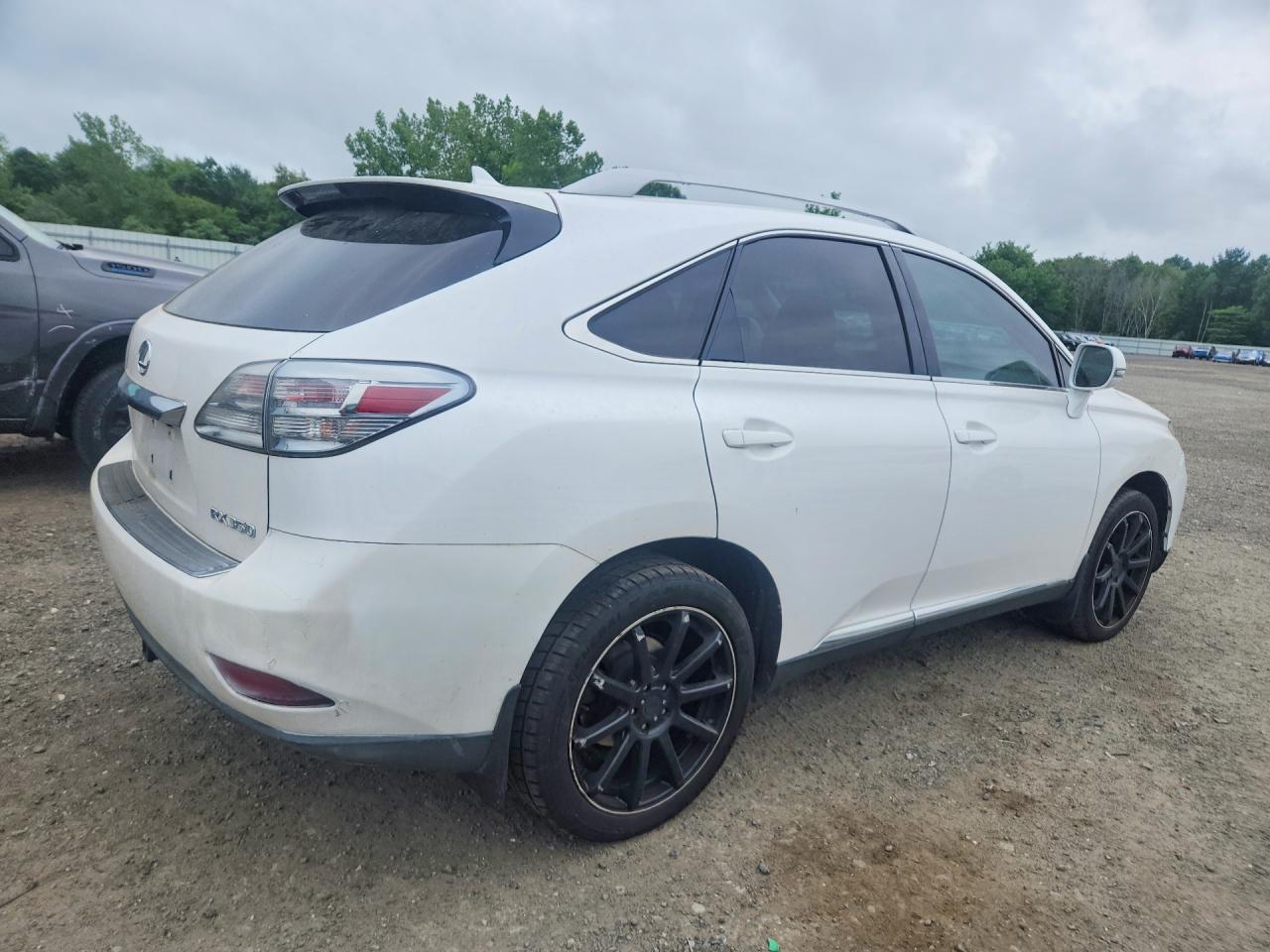 2011 Lexus Rx 350 White vin: 2T2BK1BA8BC093675