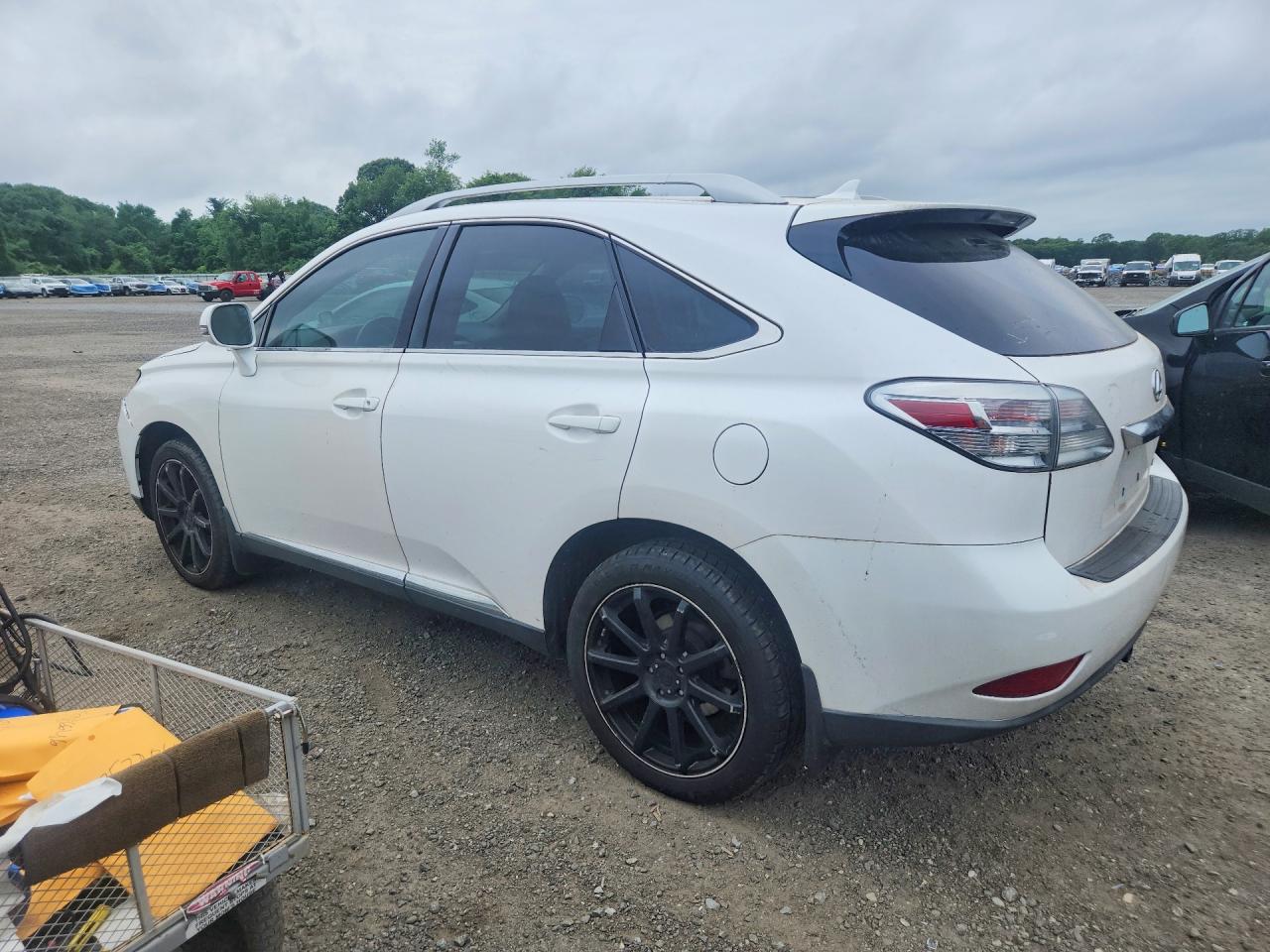 2011 Lexus Rx 350 White vin: 2T2BK1BA8BC093675