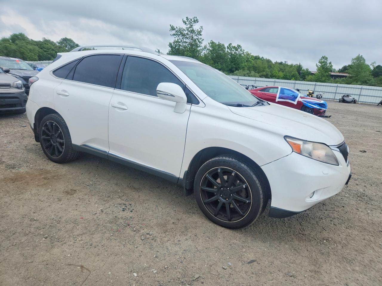 2011 Lexus Rx 350 White vin: 2T2BK1BA8BC093675