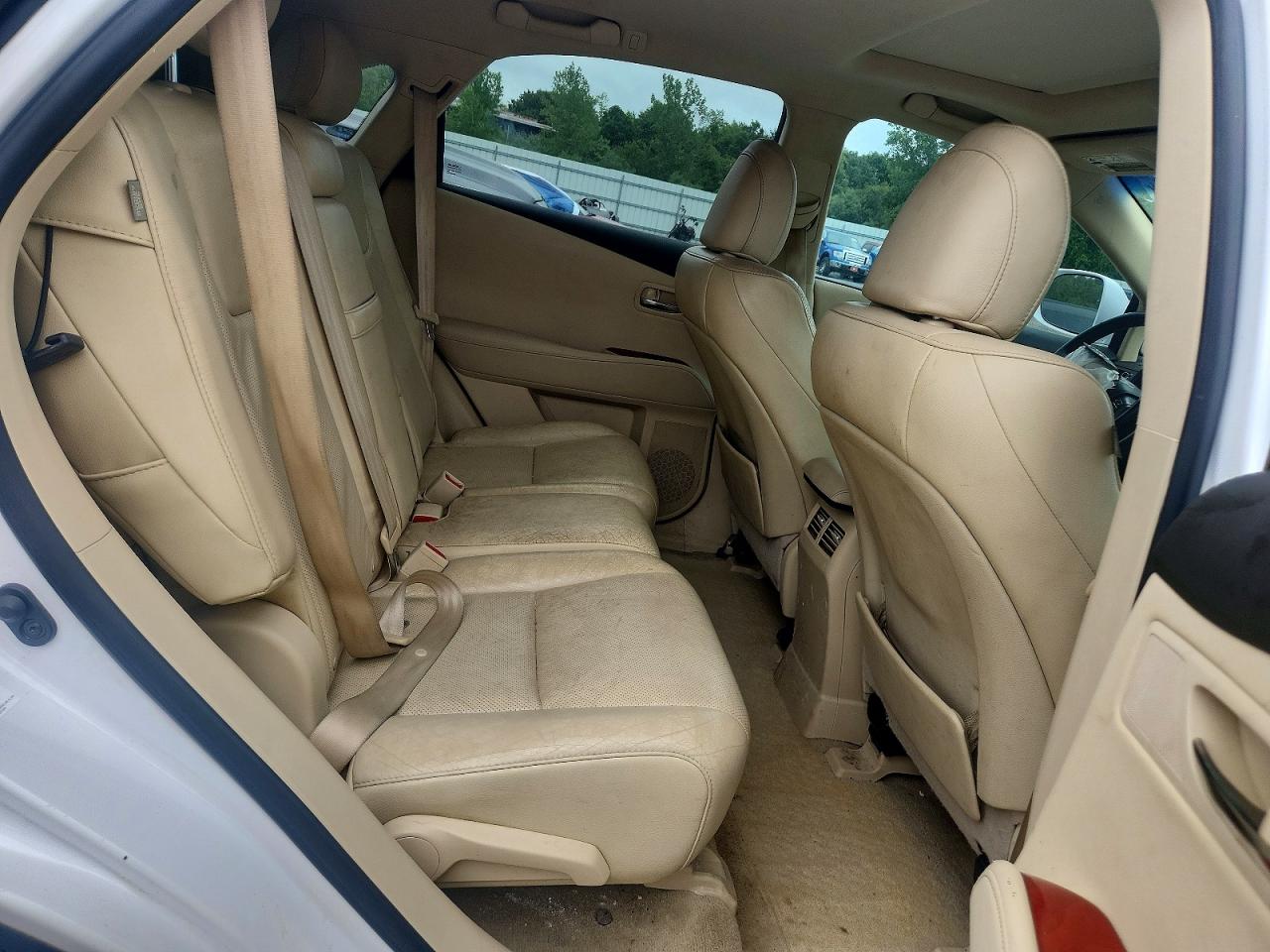 2011 Lexus Rx 350 White vin: 2T2BK1BA8BC093675