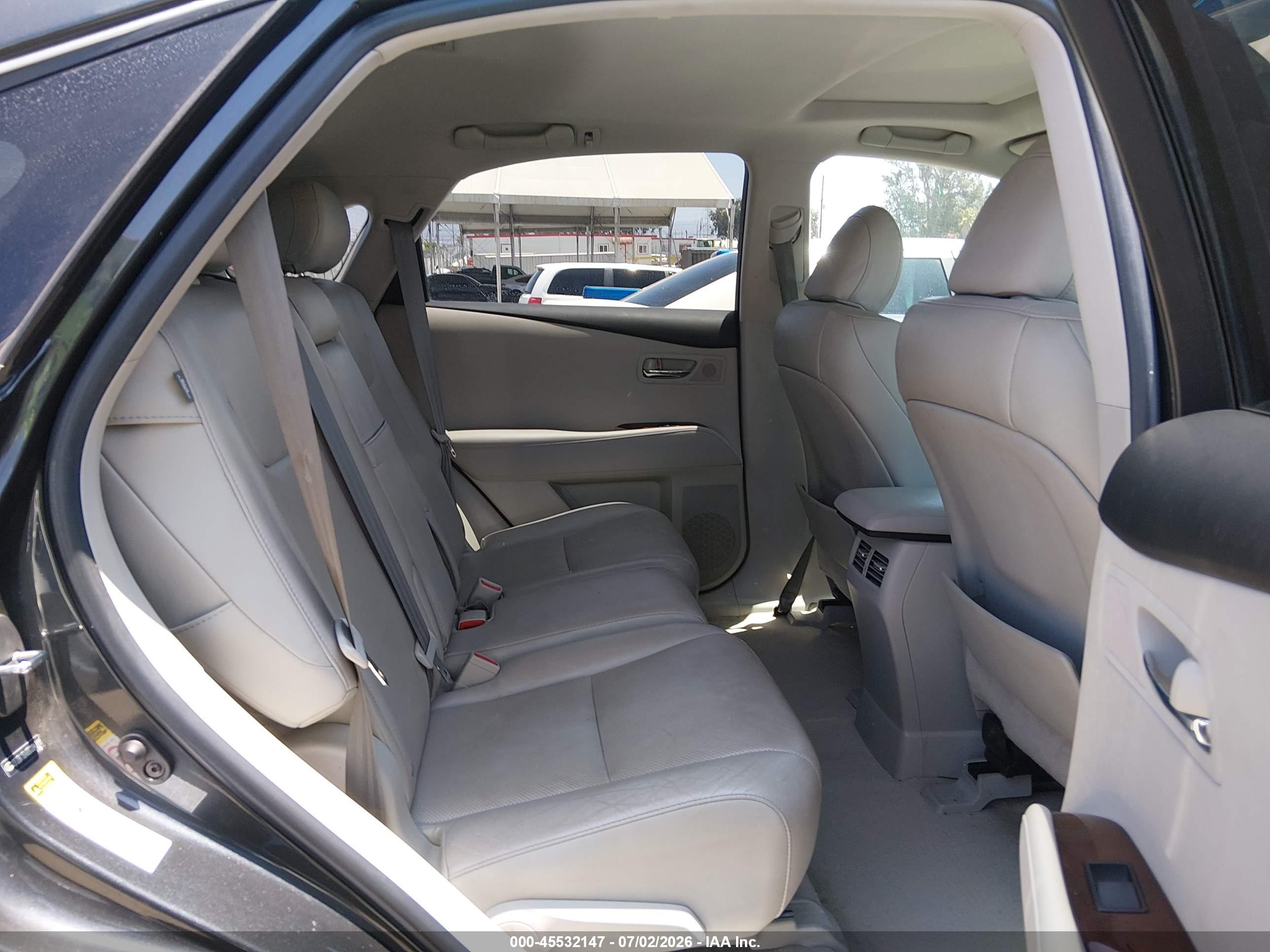 2011 Lexus Rx 350   Gray vin: 2T2BK1BA8BC094311