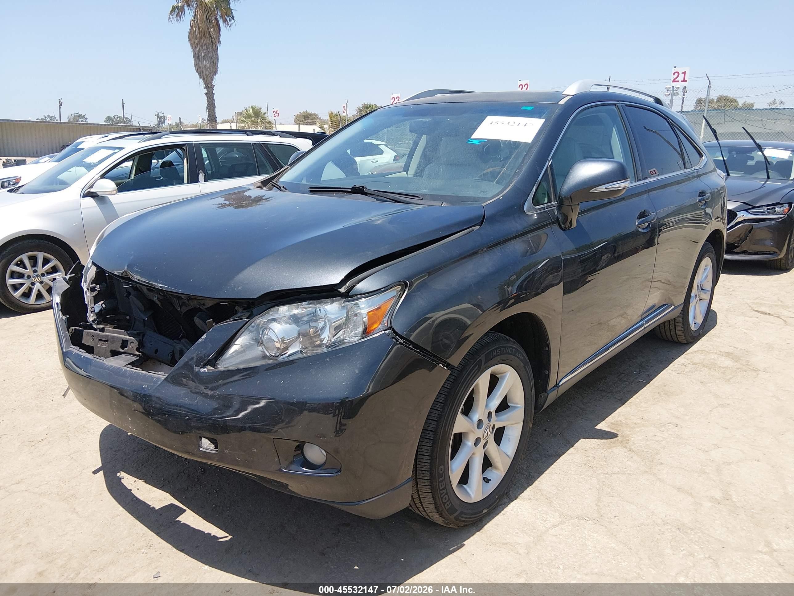 2011 Lexus Rx 350   Gray vin: 2T2BK1BA8BC094311