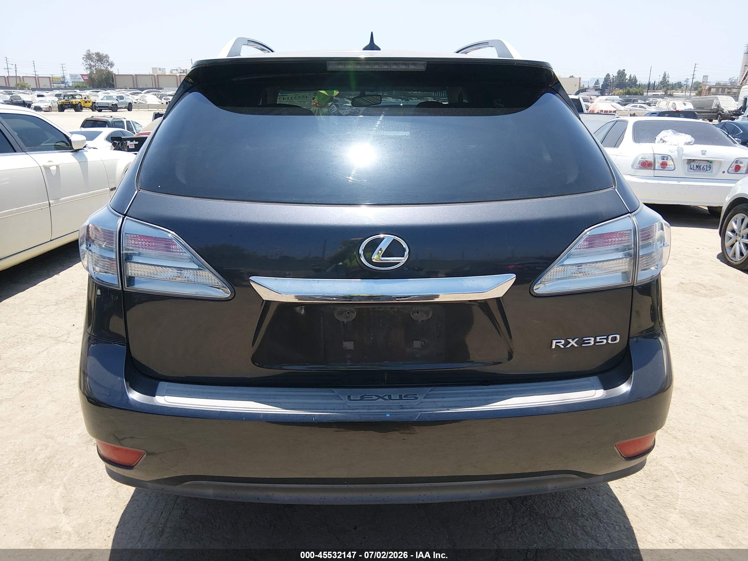 2011 Lexus Rx 350   Gray vin: 2T2BK1BA8BC094311
