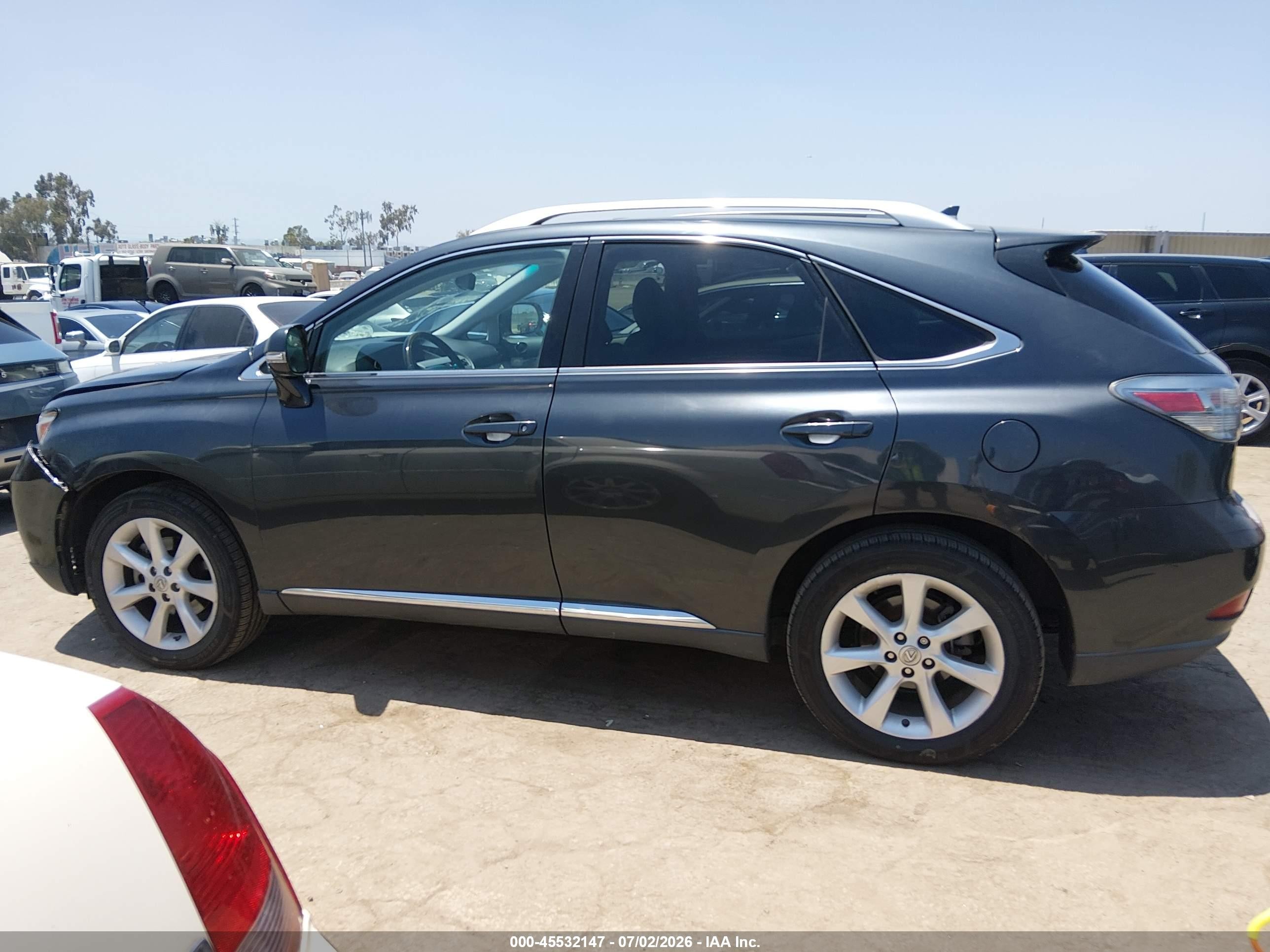 2011 Lexus Rx 350   Gray vin: 2T2BK1BA8BC094311
