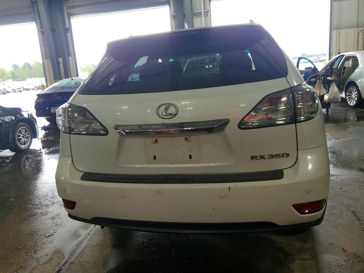 2011 Lexus Rx 350 White vin: 2T2BK1BA8BC094325