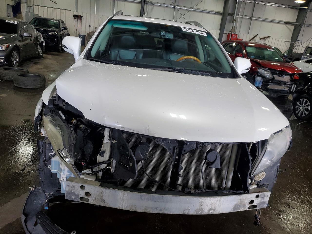 2011 Lexus Rx 350 White vin: 2T2BK1BA8BC094325