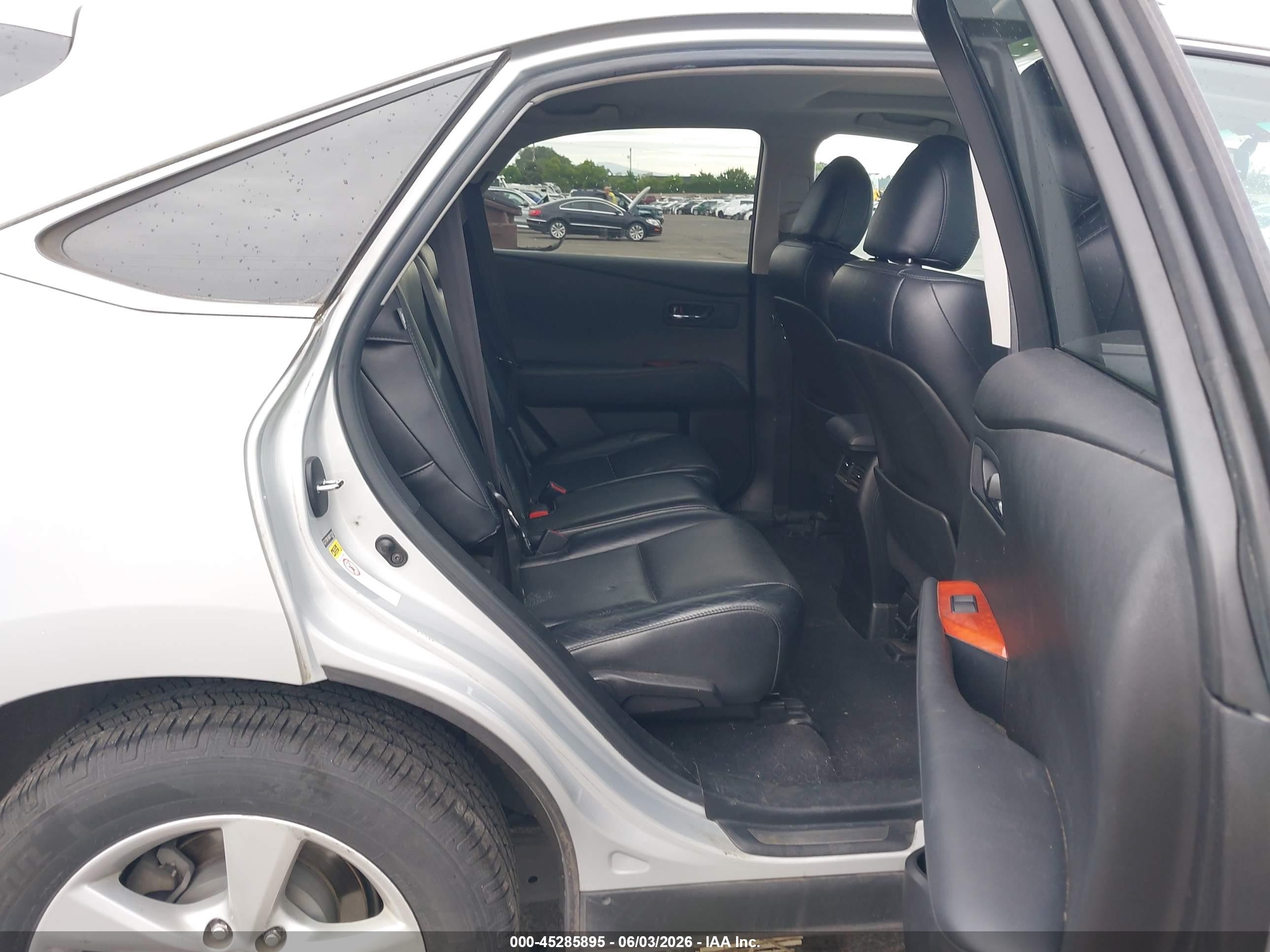2011 Lexus Rx 350   Silver vin: 2T2BK1BA8BC102908