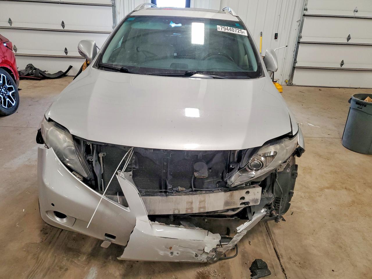2011 Lexus Rx 350 Base Серебряный vin: 2T2BK1BA8BC112516