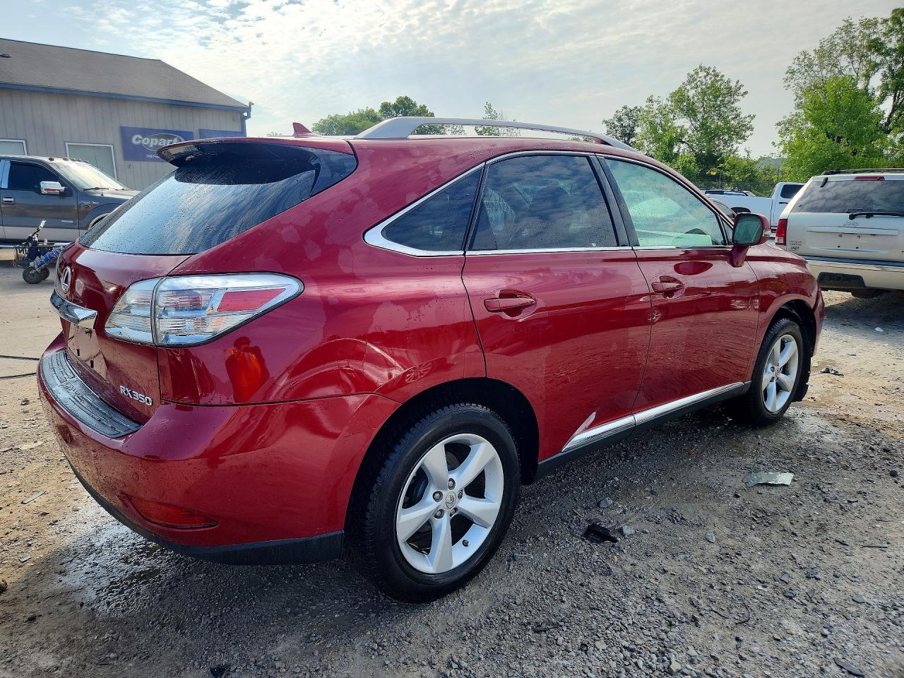 2011 Lexus Rx 350 Red vin: 2T2BK1BA8BC115027