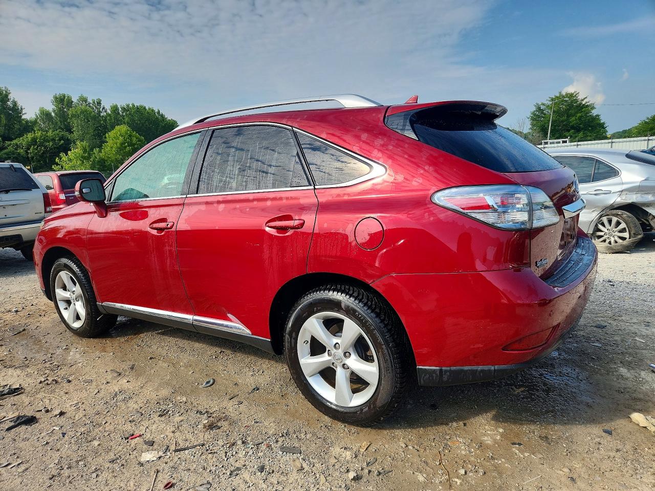 2011 Lexus Rx 350 Red vin: 2T2BK1BA8BC115027