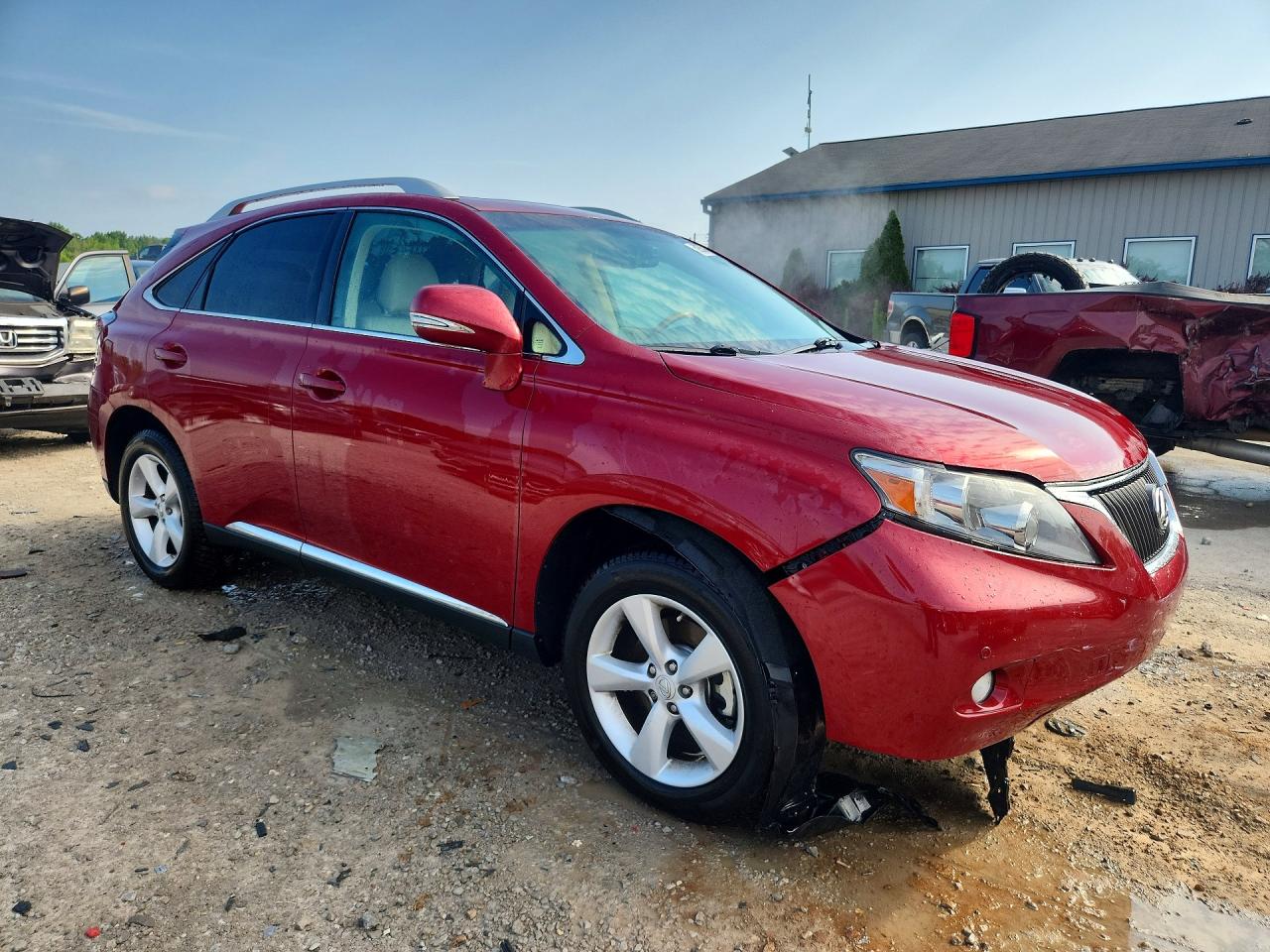 2011 Lexus Rx 350 Red vin: 2T2BK1BA8BC115027