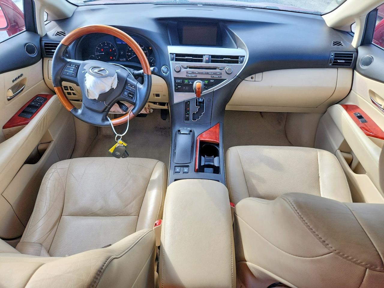 2011 Lexus Rx 350 Red vin: 2T2BK1BA8BC115027