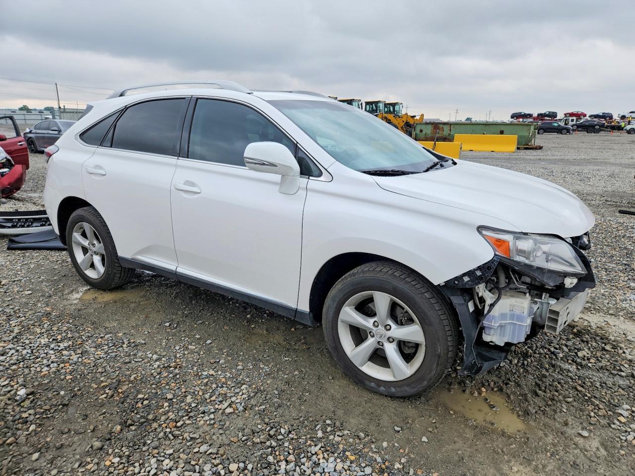 2012 Lexus Rx 350 White vin: 2T2BK1BA8CC127275