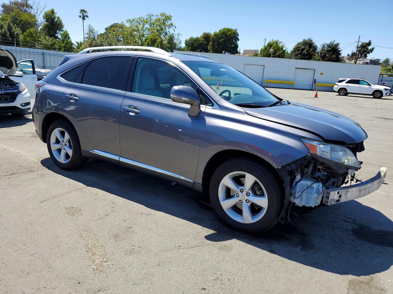 2012 Lexus Rx 350 Gray vin: 2T2BK1BA8CC134405