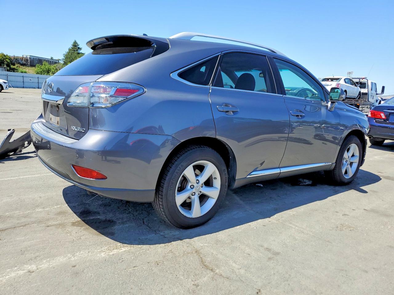 2012 Lexus Rx 350 Gray vin: 2T2BK1BA8CC134405