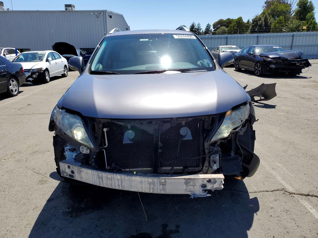 2012 Lexus Rx 350 Gray vin: 2T2BK1BA8CC134405