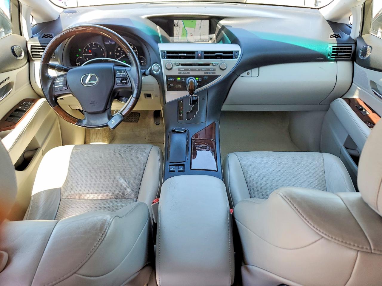 2012 Lexus Rx 350 Gray vin: 2T2BK1BA8CC134405