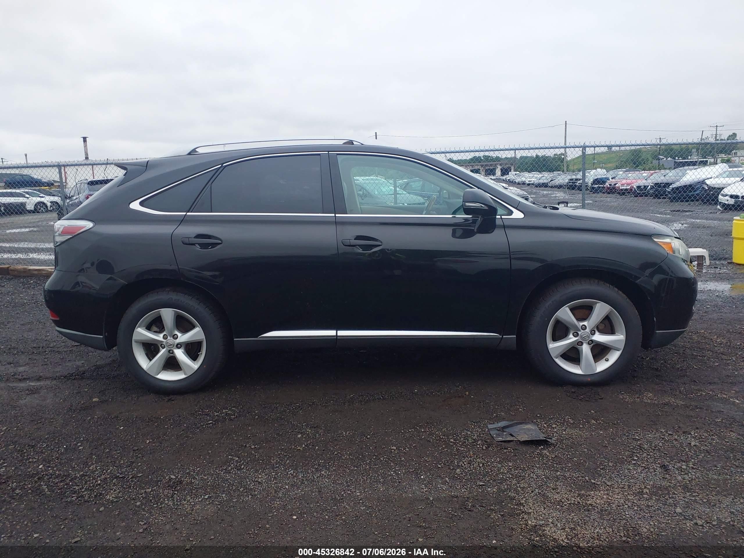 2012 Lexus Rx 350 Black vin: 2T2BK1BA8CC139362