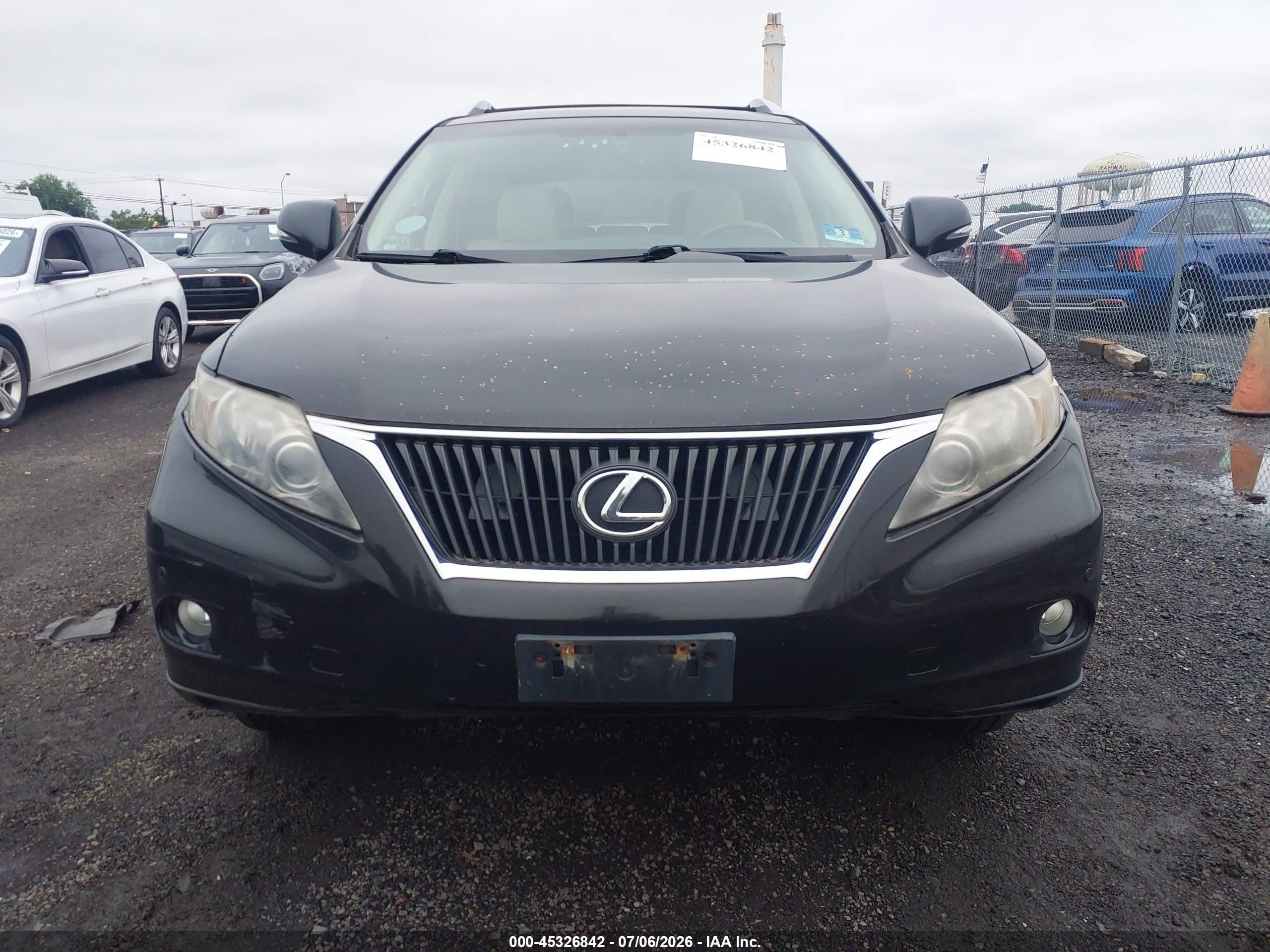 2012 Lexus Rx 350 Black vin: 2T2BK1BA8CC139362