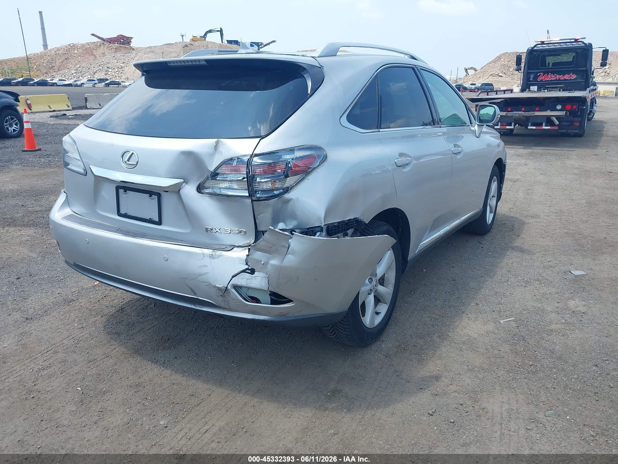 2012 Lexus Rx 350 Silver vin: 2T2BK1BA8CC152919