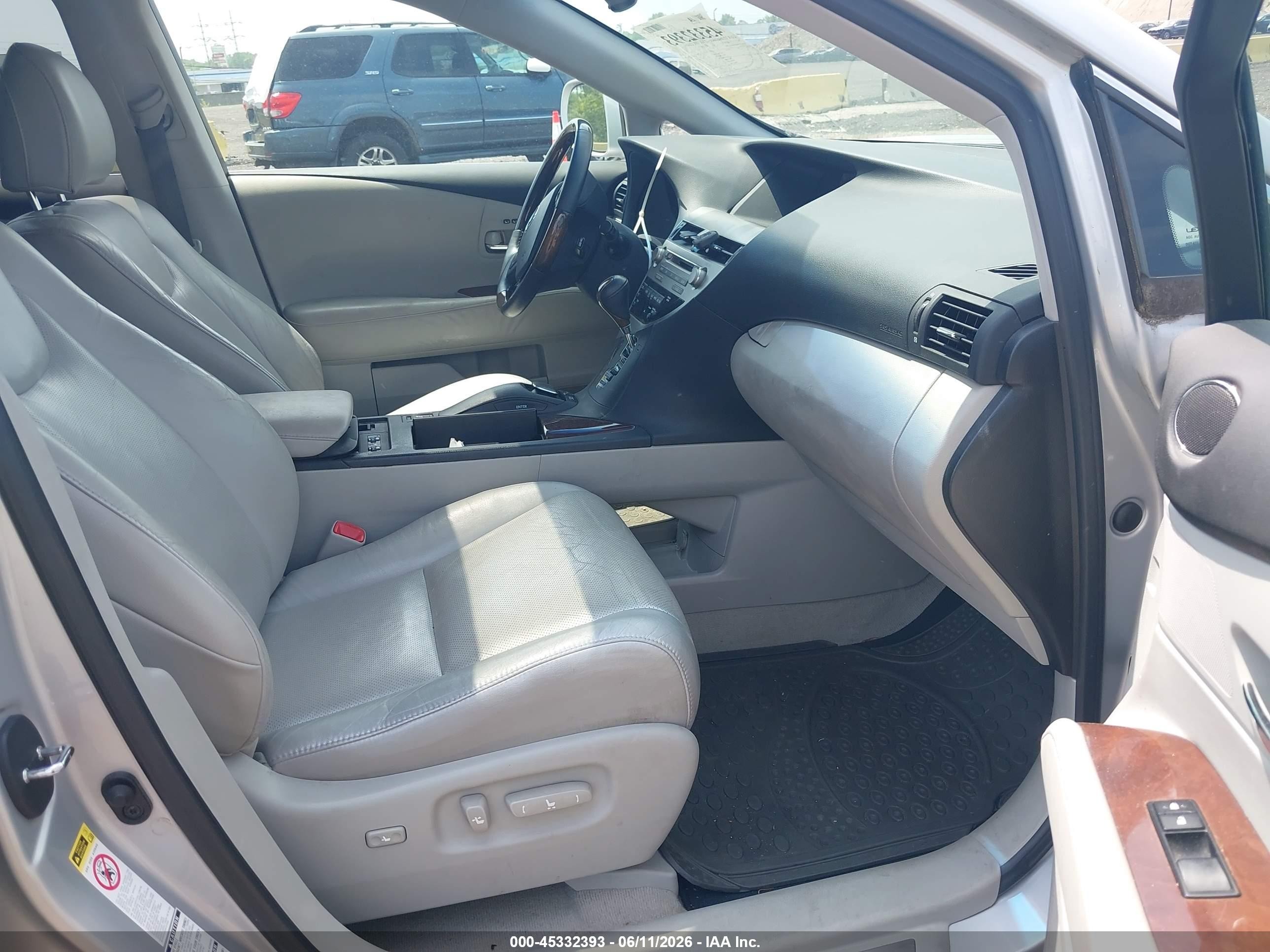 2012 Lexus Rx 350 Silver vin: 2T2BK1BA8CC152919