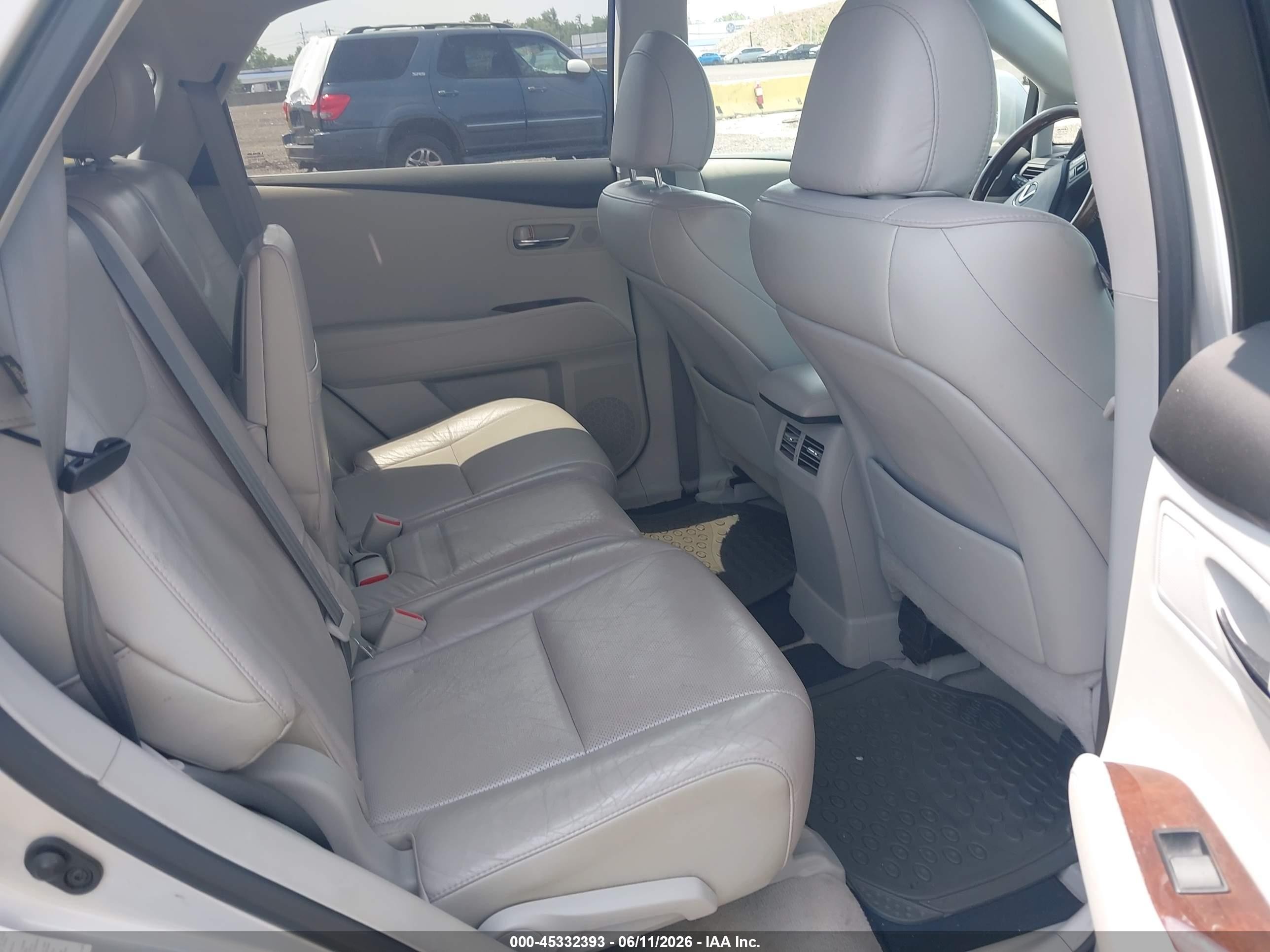 2012 Lexus Rx 350 Silver vin: 2T2BK1BA8CC152919