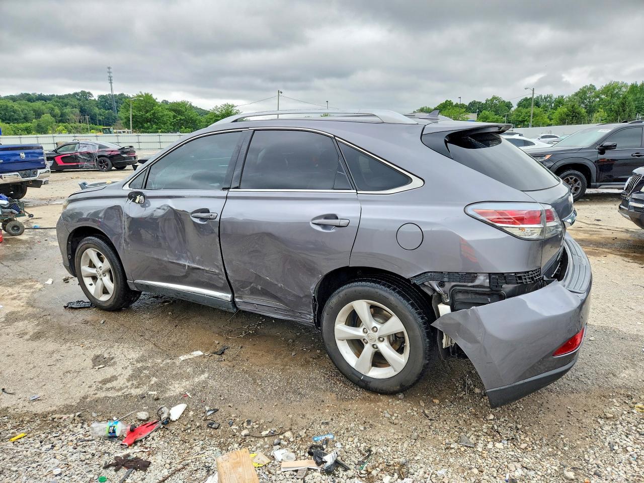 2013 Lexus Rx 350 Base Gray vin: 2T2BK1BA8DC157085