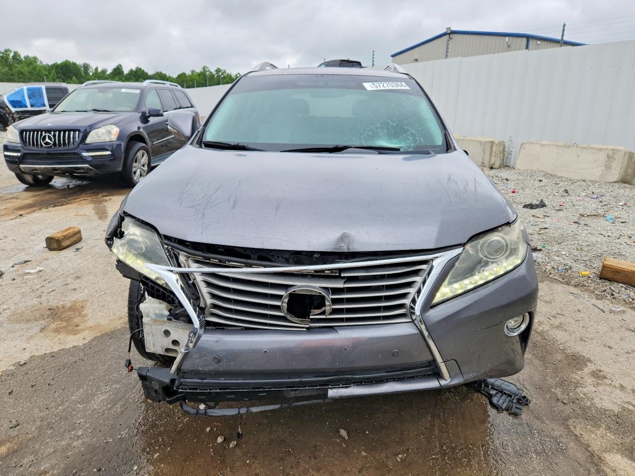 2013 Lexus Rx 350 Base Gray vin: 2T2BK1BA8DC157085
