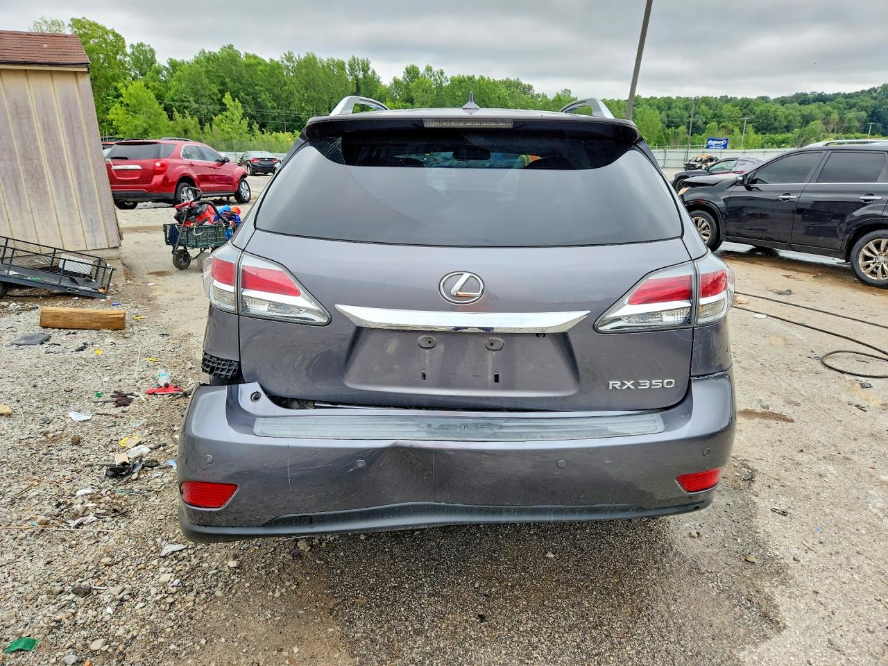 2013 Lexus Rx 350 Base Gray vin: 2T2BK1BA8DC157085