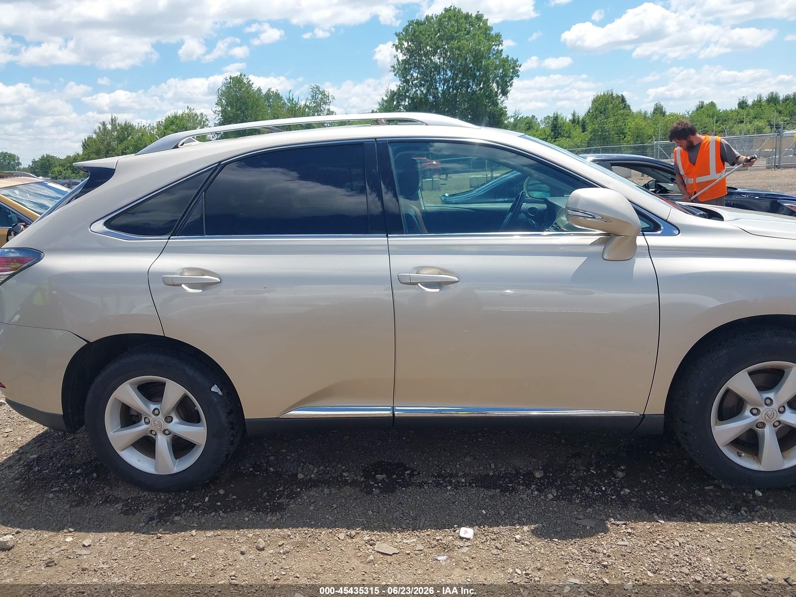2013 Lexus Rx 350   Gold vin: 2T2BK1BA8DC160584
