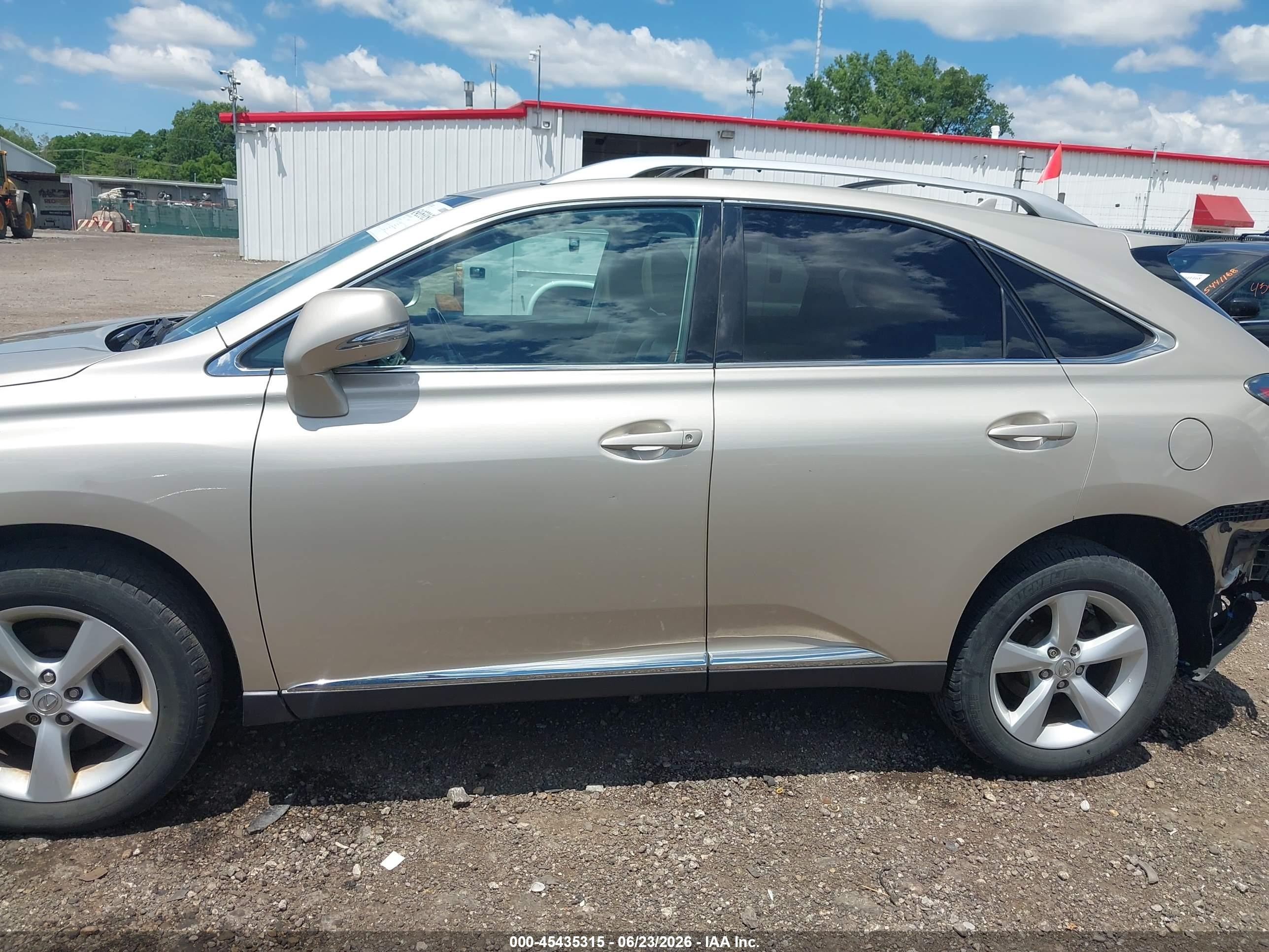 2013 Lexus Rx 350   Gold vin: 2T2BK1BA8DC160584