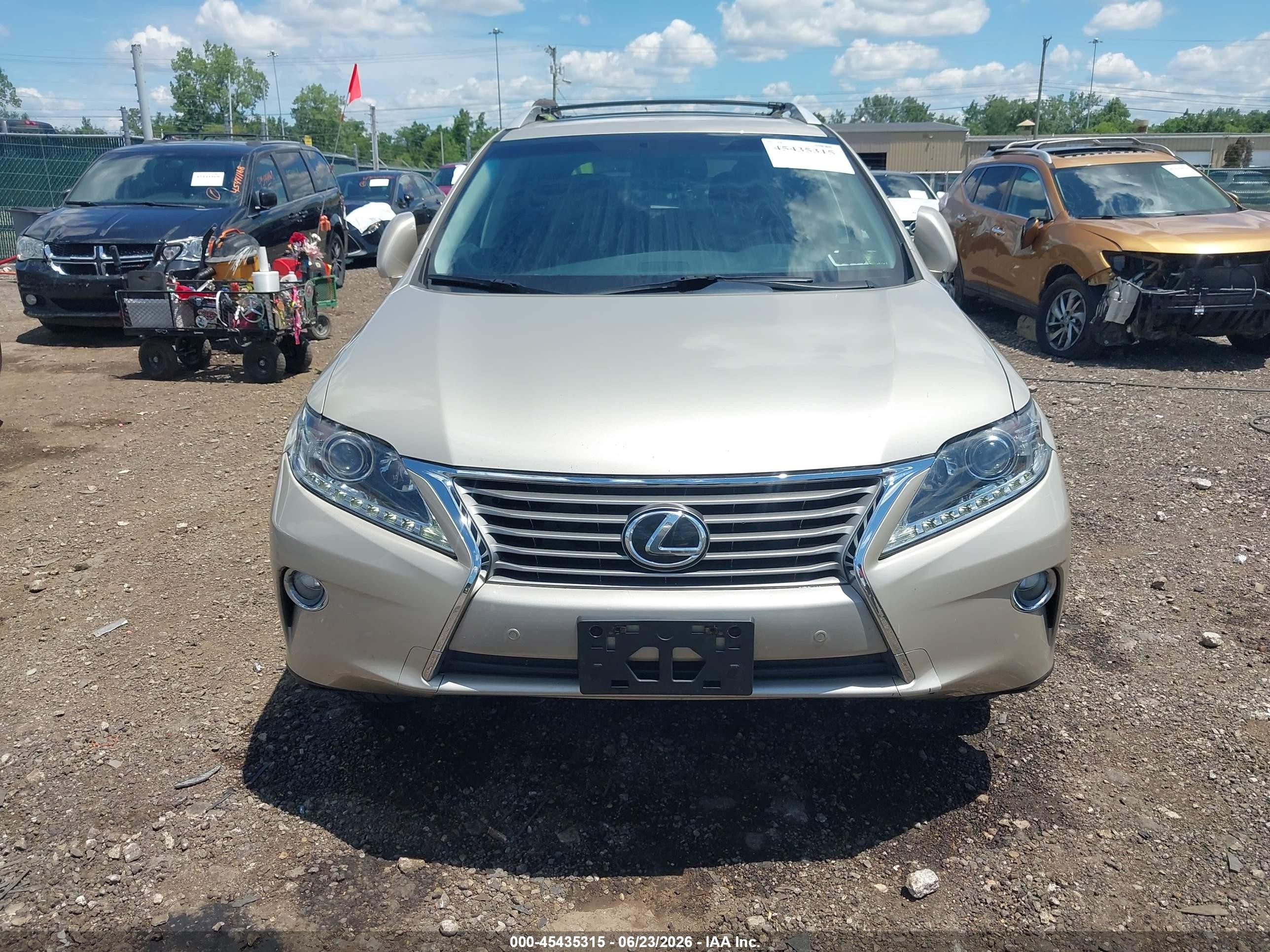 2013 Lexus Rx 350   Gold vin: 2T2BK1BA8DC160584