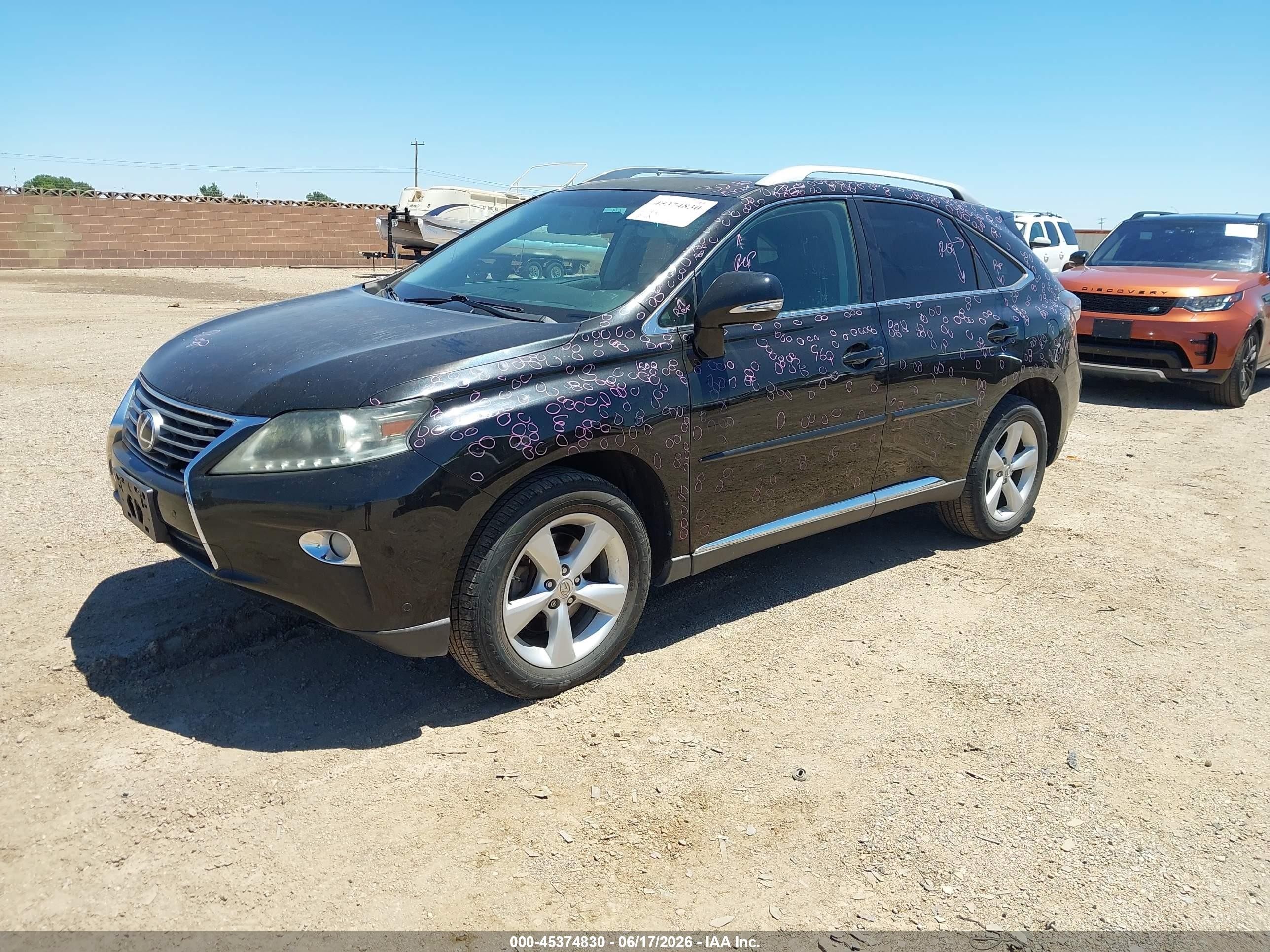 2013 Lexus Rx 350   Black vin: 2T2BK1BA8DC160651