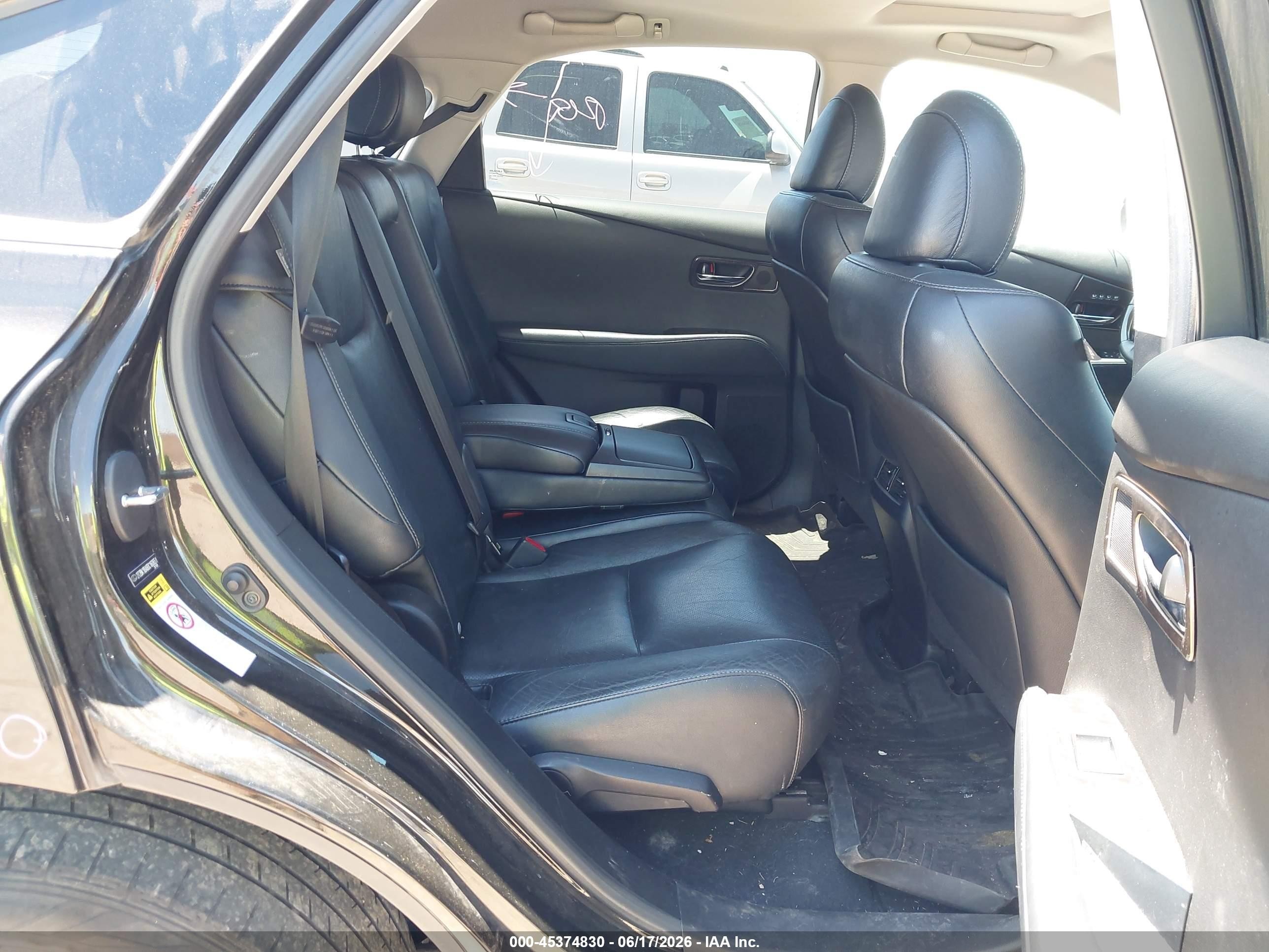 2013 Lexus Rx 350   Black vin: 2T2BK1BA8DC160651