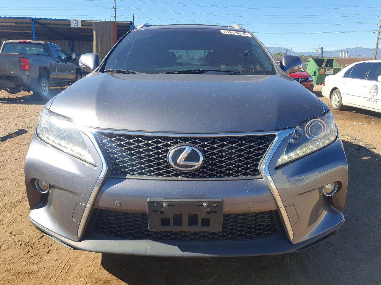 2013 Lexus Rx 350 F Sport Gray vin: 2T2BK1BA8DC170001