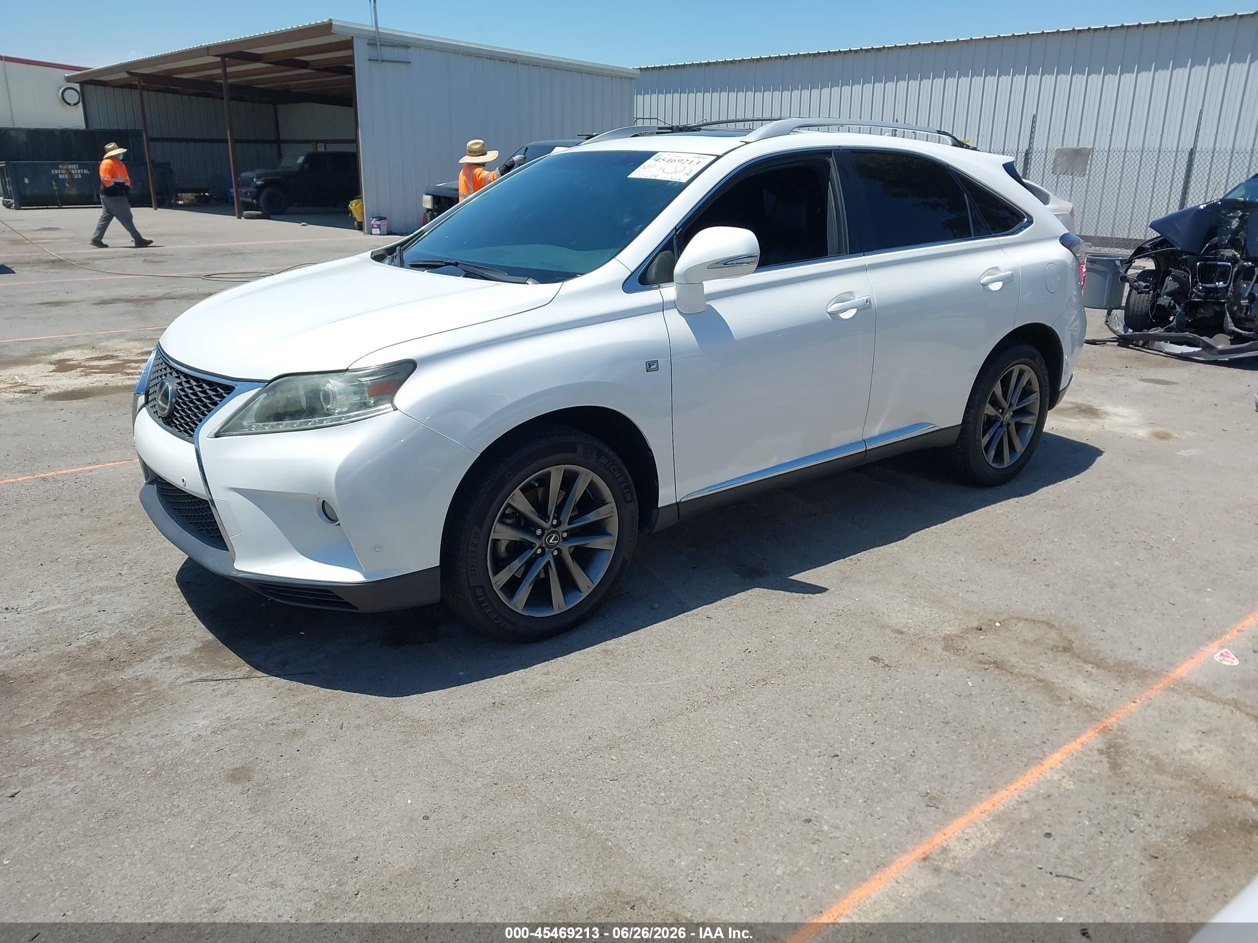2013 Lexus Rx 350 F Sport White vin: 2T2BK1BA8DC170144